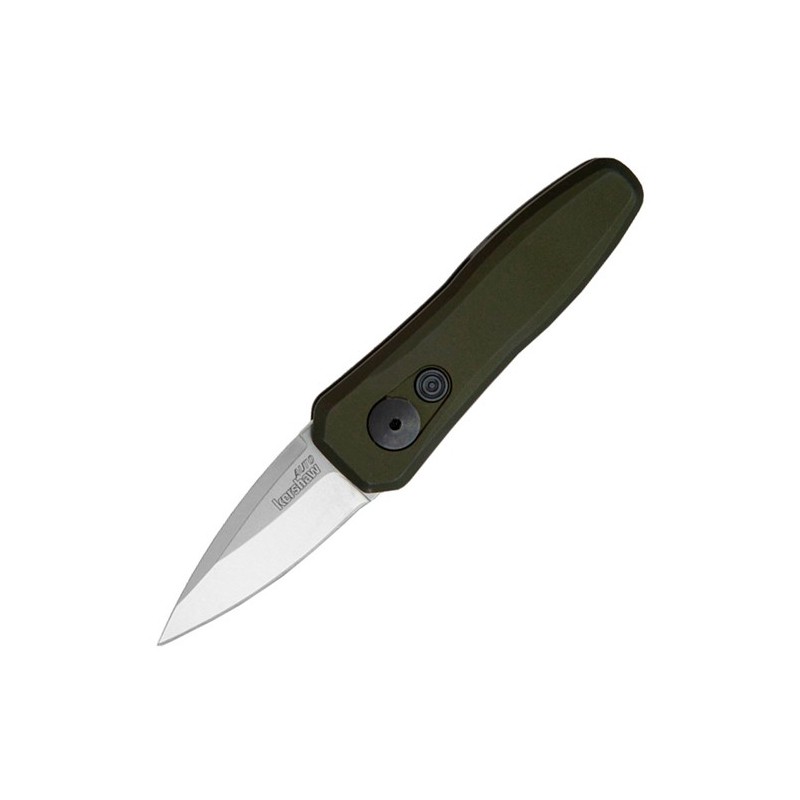 Kershaw Launch 4, OD Green Anodized Aluminum, Stonewashed Crucible CPM 154 Blade 4.8 cm, 7500OLSW
