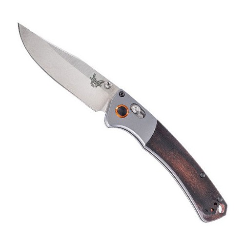 Benchmade Hunt Crooked River Mini, Satin Finish Crucible CPM S30V Blade, Contoured Dymondwood Scales 8.6 cm, 15085-2