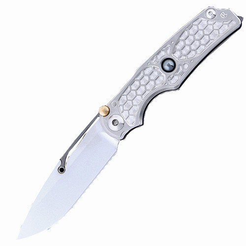 Chris Reeve Ti-Lock - Elemental, Hematite Cabochon 8.25 cm, Ti lock Elemental