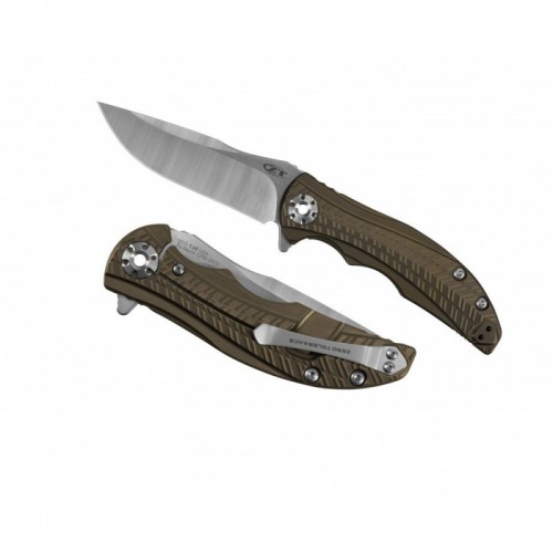 Zero Tolerance RJ Martin's Design, 2-Tone Finish CPM 20CV, Bronze Anodized Ti Handle 8.6 cm, 0609