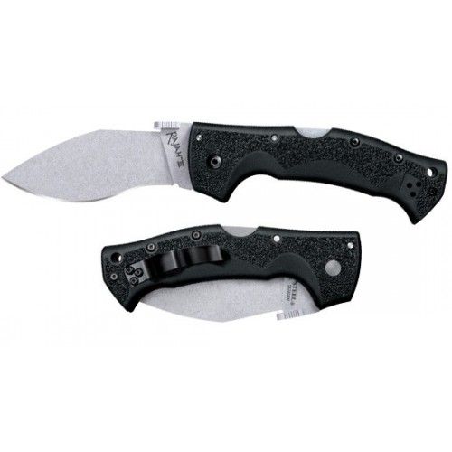 Cold Steel Rajah III, Stonewashed AUS-10A Blade, Black Grivory Handle 8.9 cm, 62JM