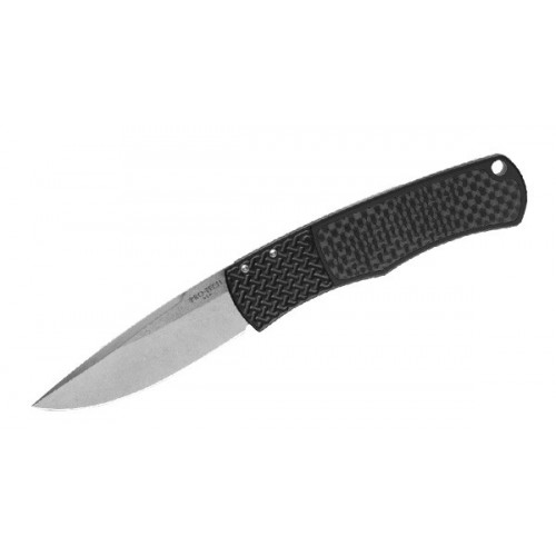 Pro-Tech Magic, Mike "Whiskers" Allen design, Stonewashed 154CM Blade, Black Aluminum Handle with Carbon Fiber 8.0 cm, BR-1.21