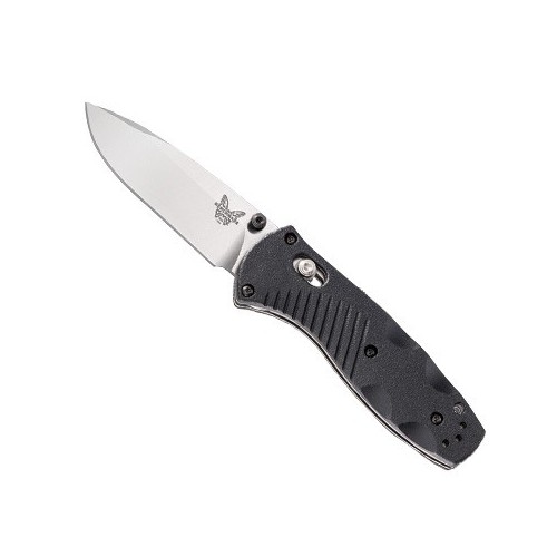 Benchmade Barrage Mini, Satin Finish 154CM Blade, Black Valox Handle 7.4 cm, 585