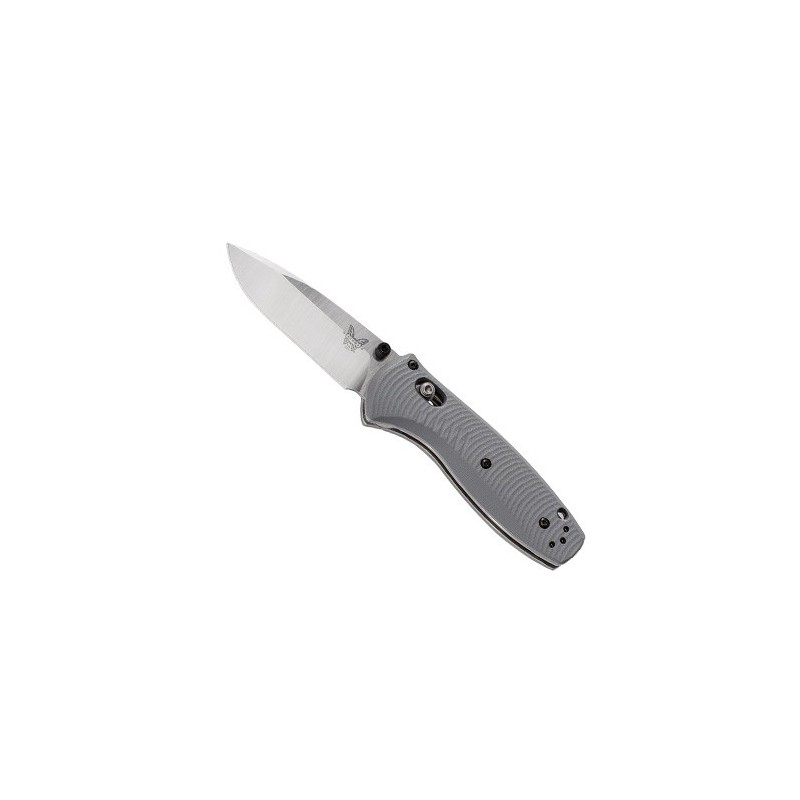 Benchmade Barrage Mini, Satin Finish Crucible CPM S30V Blade, Textured Gray G-10 Handle 7.4 cm, 585-2