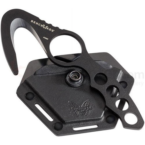 Benchmade Model 10 Rescue Hook Strap Safety Cutte, Boltaron Sheath 2.5 cm, 10BLK