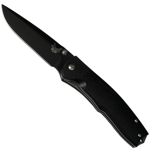 Benchmade Torrent, Nitrous Assisted, All Black 9.14 cm, 890BK