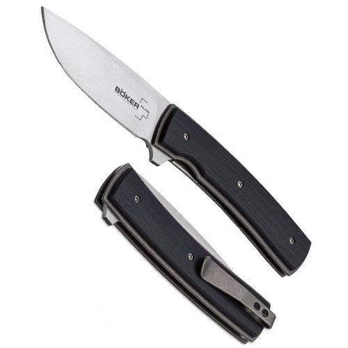 Boker FR Titanium IKBS Flipper, G-10 Inlays, Designed by Brad Zinker 7.2 cm, 01BO742
