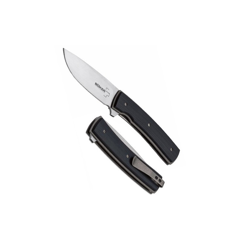 Boker FR Titanium IKBS Flipper, G-10 Inlays, Designed by Brad Zinker 7.2 cm, 01BO742