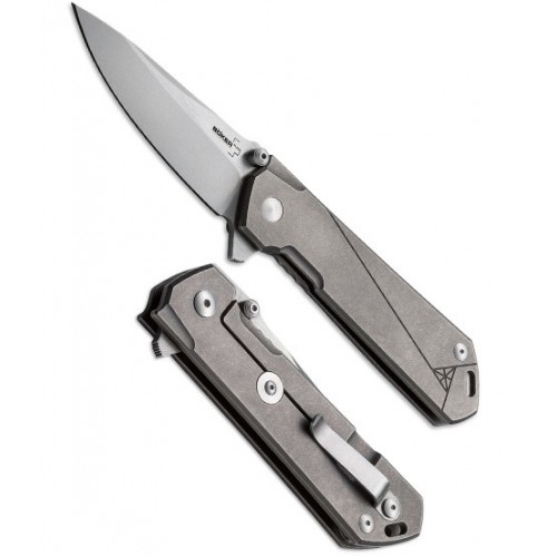 Boker Kihon Titanium Flipper, Lucas Burnley Design 8.4 cm, 01BO773