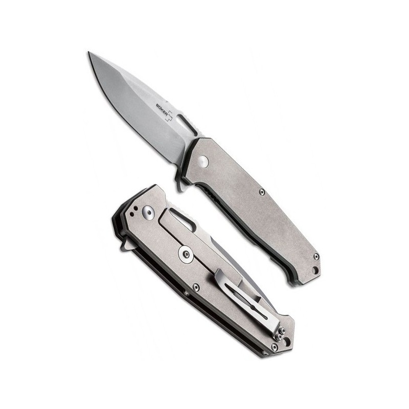Boker Jim Burke design Hitman Flipper, Titanium Handle, VG-10 Steel 9.2 cm, 01BO775