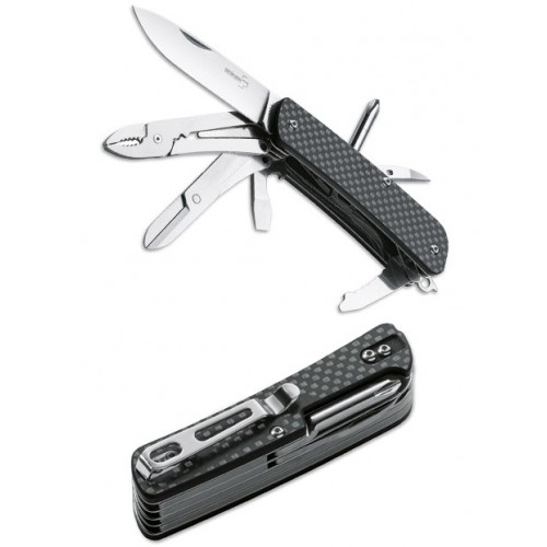 Boker Tech-Tool City 5, Carbon Fiber 7.1 cm, 01BO824